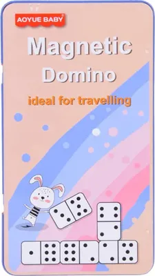 Image de Mini jeu de dominos magnétique pour enfants et adultes GR0675
