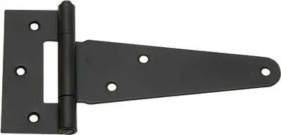 Immagine prodotto di Cerniera a T Wolfpack nera 507 / 100x75 mm.