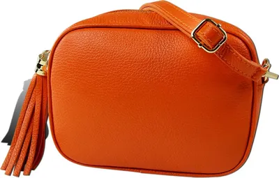 Image de Toscanto Femme Sac à bandoulière en cuir Sac orange D2OTT811UO