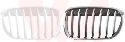 Produktbild von VAN WEZEL 0684513 Kühlergrill Frontgrill Links Silber