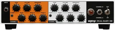 Zdjęcie produktu dla ORANGE Dual Baby 100 Head, wzmacniacz gitarowy, 100 watów