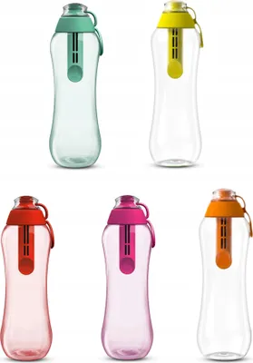 Image de Bouteille filtrante Dafi 0,7l + 2 filtres multicolores