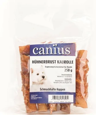 Produktbild von Cani. Hühnerbrust Kauroll.250g