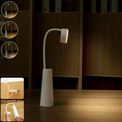 Zdjęcie produktu dla 3-w-1 Magnetyczna lampa LED do czytania - ładowana przez USB i ściemniana