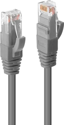 Produktbild von Lindy 45410, 30 m, Cat6, U/UTP (UTP), RJ-45, RJ-45, Grau