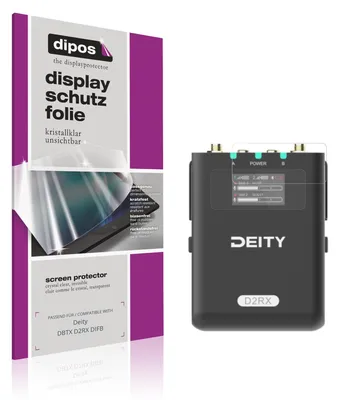 Immagine prodotto di 4x Pellicola Protettiva per Deity DBTX D2RX DIFB Protezione Schermo Claro Display dipos
