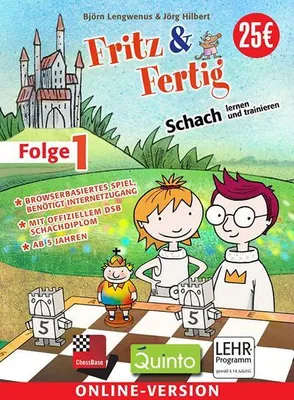 Produktbild von Fritz und Fertig - Schach lernen und trainieren / Online Code
