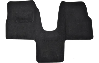 Produktbild von J&J AUTOMOTIVE | Velours Fußmatten Autotepiche Passend Für Kia Carnival 1999-2006 4tlg, Genaue Passform, rutschfeste Untregrund, Verstärkt Im Pedalbereich, mit Befestigungen