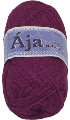 Immagine prodotto di Filato ÁJA - 50 g, 217 m - Rosso