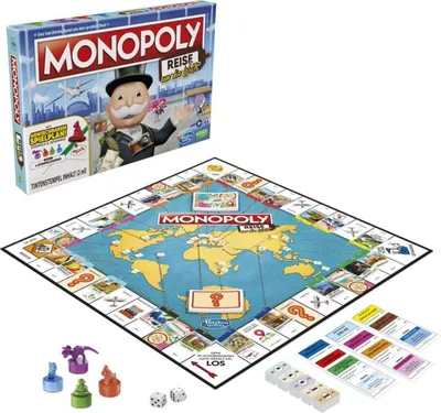 Produktbild von Monopoly Reise um die Welt, Brettspiel