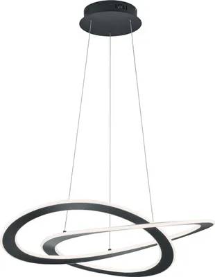 Zdjęcie produktu dla Lampa wisząca LED OAKLAND antracyt Trio 321710142
