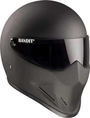 Produktbild von Bandit Crystal Helm, schwarz matt, XL (61/62)