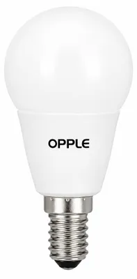 Productafbeelding van Opple LED G50 Tropfen 4W = 25W E14 matt 250lm Warmweiß 2700K 200° DIMMBAR