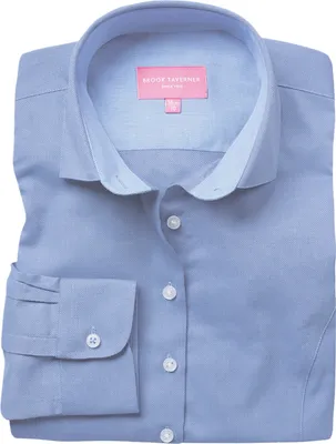 Image de Brook Taverner - Chemise "Aspen" pour femme Manches Longues PC3920 (36 FR) (Bleu Ciel)