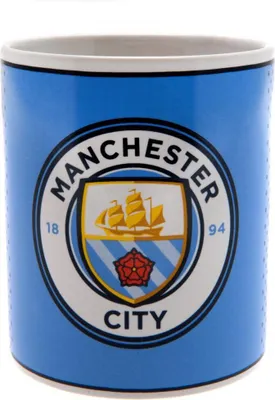 Obrázok produktu pre Manchester City FC - Hrnček na kávu s farebným gradientom TA2642 (jedna veľkosť) (modrá)