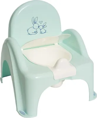 Immagine prodotto di Vasino per bambini con coperchio Bunny menta