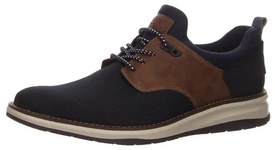 Produktbild von Rieker Schnürhalbschuhe bequem in blau, Gr. 45