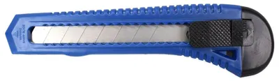 Produktbild von PROVISTON | Cuttermesser Kunststoff 18 mm | Abbrechmesser Teppichmesser Universalmesser