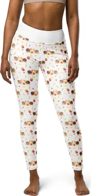 Produktbild von Mr. & Mrs. Panda Leggins Schnecken Liebe Größe L - Weiß - Geschenk, Leggings, Große, Funktionshose, Verlobung, Yogaleggings, Paar, glücklich, Sport-Leggings, Verliebt