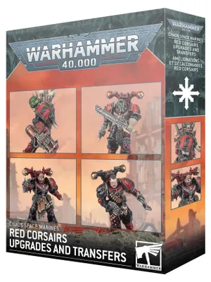 Produktbild von Warhammer 40.000 Chaos Space Marines Red Corsairs Raiders Upgrades And Transfers