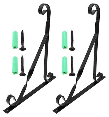 Metall-Wandhalter 25,4 cm, 2 Stück, für Pflanzen & Dekoration