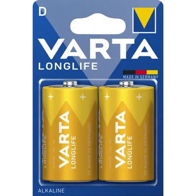 Produktbild von 1x2 Varta Longlife Mono D LR 20