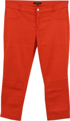 Produktbild von 30650 Comma, June 7/8,  7/8 Damen Jeans Hose, Gabardinestretch, mohnrot, D 44 W 34 L 32