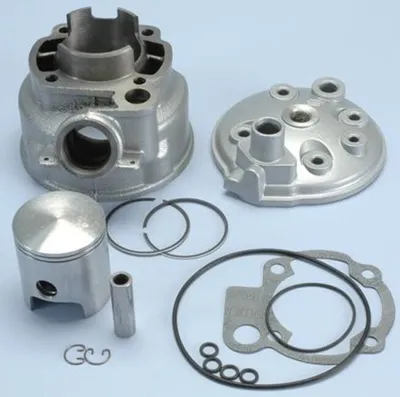 Zdjęcie produktu dla Zestaw cylinder-tłok POLINI 80cc - odpowiedni do Minarelli AM6 Ø50mm