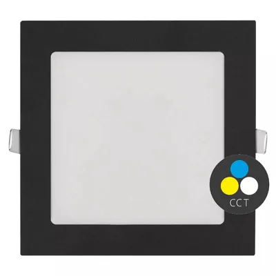 Immagine prodotto di EMOS LED apparecchio da soffitto NEXXO nero, 17,5 x 17,5 cm, 12,5 W, bianco caldo/neutro, ZD2333