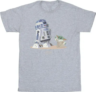 Produktbild von Star Wars - "The Mandalorian" T-Shirt für Herren BI47353 (S) (Grau)