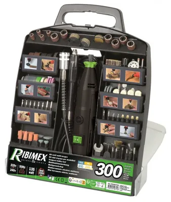 Image de Outil multi-usages 300 pièces électrique - RIBIMEX - PROMKIT301