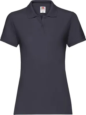 Produktbild von Damen-Poloshirt, Kurzarm - FOL PREMIUM POLO/W - d.navy - Größe XL