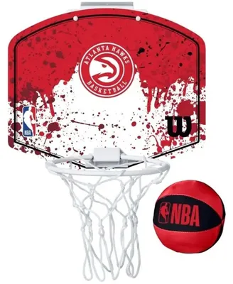 Produktbild von Wilson Nba Team Mini Hoop Hawks