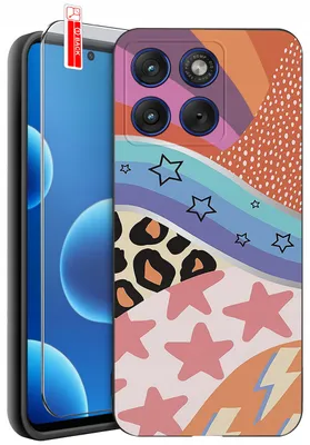 Obrázok produktu pre Puzdro pre Motorola Edge 70 | Vzory | Matné silikónové puzdro + sklo 9H