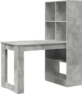 Obrázek produktu pro vidaXL Psací stůl betonově šedý 122 x 67 x 145 cm materiál na bázi dřeva