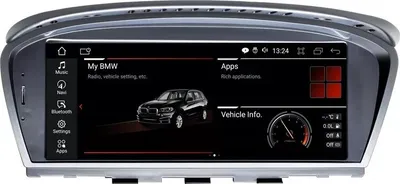 Produktbild von Für BMW E60 E61 E63 E64 E90 E91 E92 E93 CIC System Android 13 Autoradio GPS Nav Drahtlos Carplay und Android Auto. Octa-Core. 4GB RAM 64GB ROM