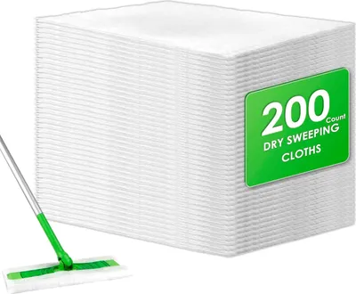 Produktbild von Trockenwischtücher für Swiffer - Kompatible Nachfüllungen für Wischen und Reinigen - 31 x 22 cm