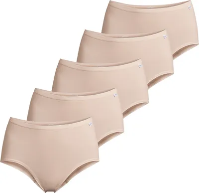 Produktbild von Speidel 5er Pack Britta Taillen Slip Natürliche Baumwoll-Qualität, Bequeme, po-bedeckende Passform, Komfort ohne störende Seitennähte