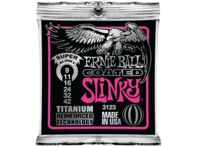 Zdjęcie produktu dla Ernie Ball EB 3123 Coated Slinky Super