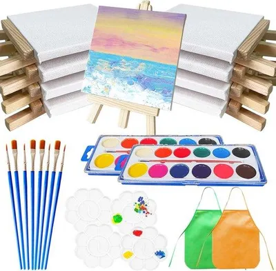 Produktbild von Kreative Malstifte Set 32 Teile Farben