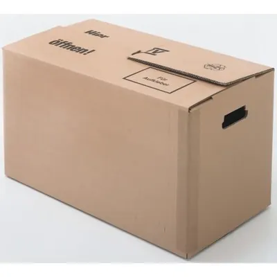 Produktbild von Umzugskarton 650x350x370mm braun Wellpappe VE=10 Stück