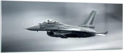 Produktbild von Bilder auf glas - Flugzeug Himmel Flug - 140x50cm - Glasbilder - Wandbilder - Kunstdruck - zum Aufhängen bereit - Wanddekoration aus Glas - Glas Bilder - Wandbild auf Glas - Einteilig - GAB140x50-3415