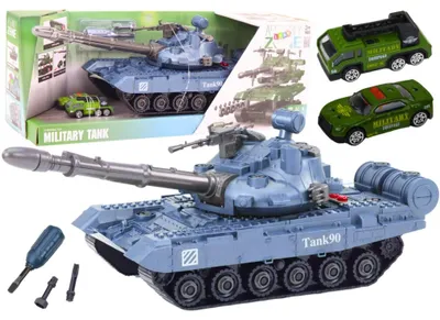 Image de Char militaire bricolé pour le démantèlement du son bleu