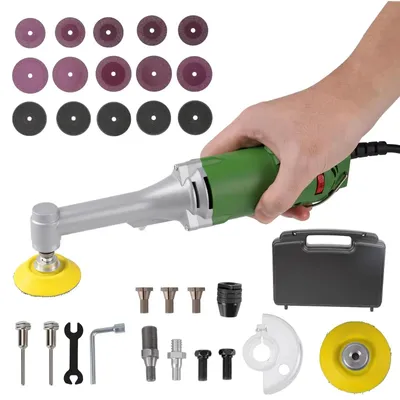 Immagine prodotto di Strumento per piastrelle in Vetroceramica - Smerigliatrice angolare elettrica - 380 W - 6 velocità - 15.000 giri/min - 220 V - Illuminazione a LED - Tipo C