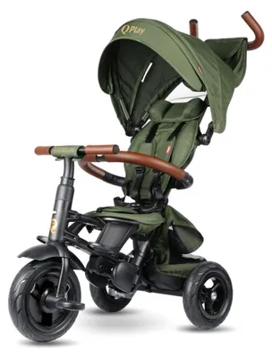 Produktbild von QPlay Dreirad Rito Deluxe Olive