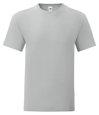 Productafbeelding van Fruit of the Loom - "Iconic" T-shirt voor heren/dames, uni model LT2613 (maat M) (Zink)