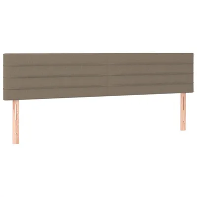 Produktbild von VidaXL 346190, Graubraun, Polyester, Holz, 2000 mm, 78 cm, 88 cm, 50 mm