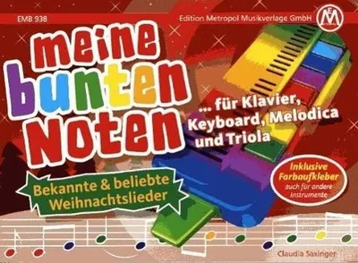 Produktbild von Meine bunten Noten Weihnachtslieder
