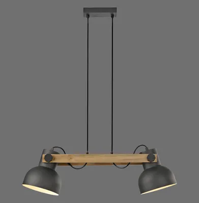 Produktbild von JUST LIGHT CUP 2.0 Pendelleuchte E27 max. 60W 2-fach schwarz 15742-18