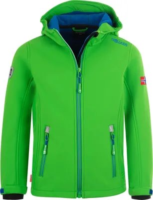Produktbild von Trollkids Kinder Softshell Grün 161-304 Grösse 110
